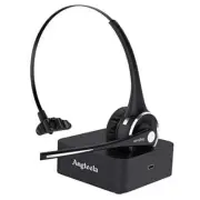 Trucker Bluetooth Angteela Headset with Microphone, Wireless Cell Phone