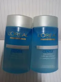 在飛比找Yahoo!奇摩拍賣優惠-L'OREAL paris萊雅眼唇卸妝液2瓶一起