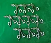 10pc Laparoscopic Non Ratchet Handle 5mm For Grasping Forcep Reusable Instrument