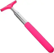 WEKADRIN Telescopic Rear View Mirror Cleaner Portable Windshield Squeegee for Window Cleaning Lightweight Design for Versatile Use Automotive Mirrors and Windshields
