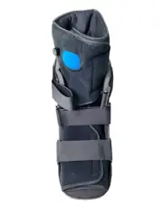 Unisex XL Boot United Ortho Mid Calf Air Cam Walker Fracture Brace Black NEW