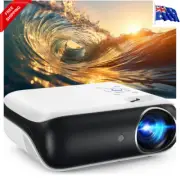 HAPPRUN Projector, Native 1080P Bluetooth Projector with 100''Screen