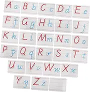 Angoily 26 Alphabet Letters for Fridge Educational Preschool Kit Uppercase Lowercase Letters Learning Refrigerator Magnets