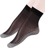 [H-Pinled] 5 Pairs Women's Ankle High Sheer Socks