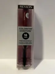 Revlon Colorstay Overtime Lipcolor & Clean Shine Topcoat, 280 Stay Currant