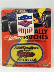 Johnny Lightning Topper Toys Embroidered Rally Patch Pipe Dream