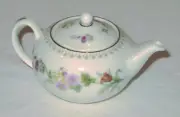 RARE!!! WEDGWOOD CHINA MINI / MINIATURE MIRABELLE PATTERN TEAPOT NEW IN BOX