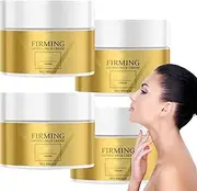 Firming Neck Cream Tighten And Lift Neck Cream Neck Tighteningcream Neckcream for Lifting and Moisturizing and Nourishing Reduce Wrinkles Fine Lines And Double Chin Firm and Lift Sagging Skin (4PCS)