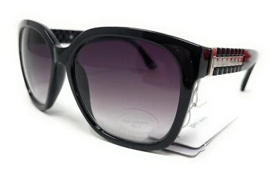 Ladies Sunglasses Women's Fashion Black and Silver UVA UVB John Lewis 44410