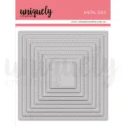 Uniquely Creative Dies - Stitched Nesting Square