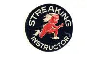 Streaking Instructor Embroidered Patch
