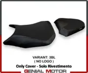 Seat saddle cover Preston 1 Black (BL)T.I. for HONDA CB 500 F 2016 > 2020