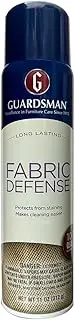 Guardsman Fabric Defense & Upholstery Water Repellent Spray, Protector & Stain Prevention for Microfiber, Rugs, Carpeting, Fabric Furniture, Apparel, and Shoes, Unscented, 11 oz