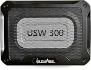 In Phase USW300 300W Underseat Subwoofer - Active Car Subwoofer with Built-in Amplifier