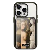 PowerThru Power Bank Slim Power Bank MagSafe Compatible Louvre Collage PowerThru Power Bank