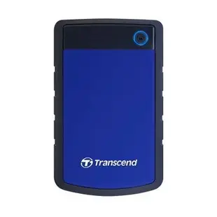 Transcend 創見2TB StoreJet 25H3B USB3.0 2.5吋行動硬碟(TS-25H3B-2TB)