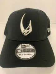 NEW ERA STAR WARS THE MANDALORIAN SIGNET BLACK & SILVER PX 3930 FLEXFIT CAP NEW