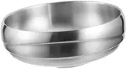 ELAYARD Stainless Steel Double Layer Noodle Bowl Practical Food Serving Container Smooth Surface Design for Easy Cleaning for Ramen Soup and Salad Safe Kitchen Essential