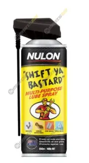 2 x NULON Shift Ya Bastard Multi-Purpose Lube Spray SHIFT550