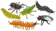 Keycraft Stretchy Insects, Realistic Stretchy Creepy Crawlies for Kids, Assorted Styles, Soft and Squishy Sensory Toy, Fun for Pranks or Play, 9cm, Age 3 and Up