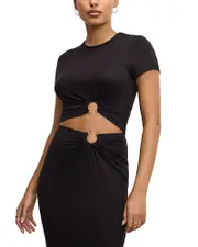 Good American Stretch Jersey Top