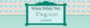 25 Kids Birthday Party Celebration Water Bottle Labels 8"x2" wrap around
