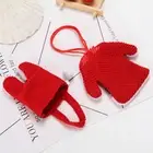 3 Set Cutlery Holder Creative Reusable Dinner Table Christmas Cutlery Bag Useful
