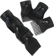 NULYLU 10pcs Hair Dryer Diffuser Attachment Comb High-temperature Resistant Hair Dryer Combs for Quick Drying and Styling Compatible