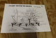 Smurfs Apx 100 pages Model Sheets Xerox 1984