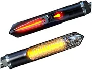 Motorbike Turn Indicator 2Pcs Motorcycle Turn Signal Light Led Indicator Lamp Universal Flashing Lights Motorcycle Motorbike Light Equipments