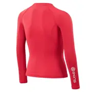 Skins Youth Series-1 Running/Gym Long Sleeve Top Red