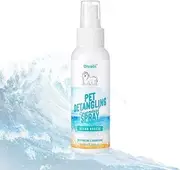 Pet Detangling Spray, Ocean Breeze Scent, Leave-in Conditioner for Dogs, 100ml