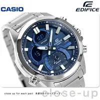 在飛比找蝦皮購物優惠-【金台鐘錶】CASIO卡西歐 EDIFICE 雙顯 賽車錶(