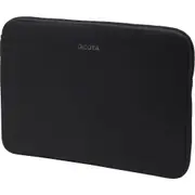 Dicota Perfect Skin Laptop Sleeve for 15.6" Notebook- Black Suitable for Ultrabook Macbook [D31188]