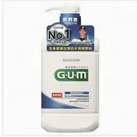 在飛比找蝦皮購物優惠-全新G.U.M牙周護理潔齒液960ml