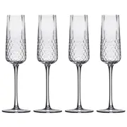 Tempa Jasper Set of 4 Champagne Glasses