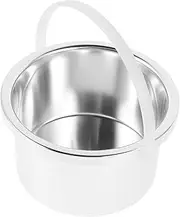 TOGEVAL Wax Melting Pot Replacement Dish Inner Diameter Aluminum Alloy Wax Warmer for Hair Removal and Melting Secure and Versatile Design