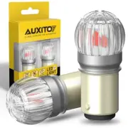 AUXITO 2pcs Red 1157 BAY15D Light Bulb Auto Car Tail Brake Stop Signal Turn Lamp (for: Daihatsu)