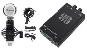 Presonus HP2 2 Channel Stereo Headphone Amplifier System HP-2+Studio Microphone