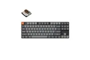 Keychron K1 Max QMK/VIA Wireless RGB Backlight Hot-Swappable Custom Gateron Mechanical Keyboard - Brown Switch [KBKCK1MH3]