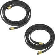 SING F LTD 3 Printer GT2-6mm Timing Belt Kit with Buckle, 2mm Pitch 6mm Width Rubber Compatible with Creality Ender-3 (X and Y Axis)