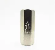 1/8" 1/4" 3/8" 1/2" 3/4" Female Thread Pneumatic Check Valve Full Port One Way Non-Return for Air Water Oil Gas(1/4")
