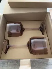 Our Place Tinted Wine Glasses Solid Set of 2 - 12 fl oz Rosa Wine Glasses