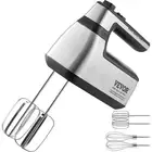 VEVOR Cordless Electric Hand Mixer, 250W, Continuously Variable Electric Handhel