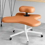 Ergonomic Cross Legged Kneeling Chair, Posture Chair, Versatile Kneeling Chair, Height Adjustable, Home Office Meditation Stool Chair to Relieve Back Pain & Improve Posture