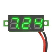 5X DC 0-30V Mini 0.28 inch 3-Digital Voltmeter Led Voltage Panel Meter 2-Wire