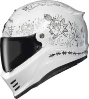 Scorpion CFX-1055 Covert FX The Litas 2 Helmets Lg White