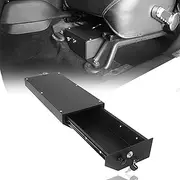 Hooke Road JK Under Seat Lock Box Security Locking Storage for Jeep Wrangler JK 2007-2010 2-Door & 2007-2018 4-Door, Driver Side (Does not fit 2011-2018 Wrangler 2-Door)