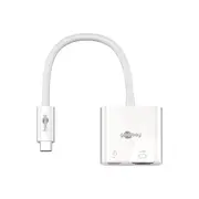 Goobay USB-C to HDMI Adapter 4k 60Hz 3A/60W Cable (White)