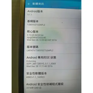 三星 SAMSUNG Galaxy Tab J SM-T285YD 7吋 可通話 平板電腦 TABJ